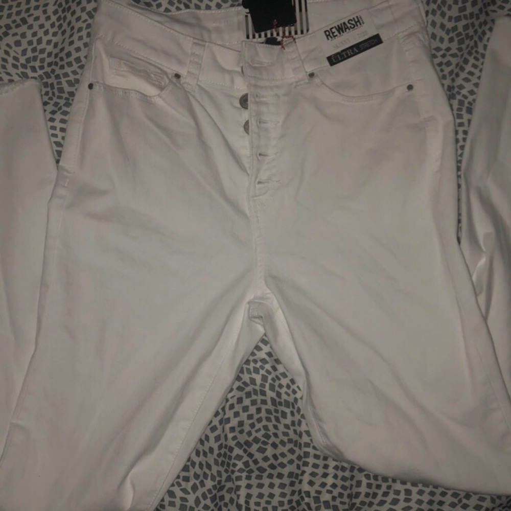 Rewash White Jeans